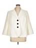 Gloria Vanderbilt 100% Polyester Ivory Blazer Size 14 - photo 1