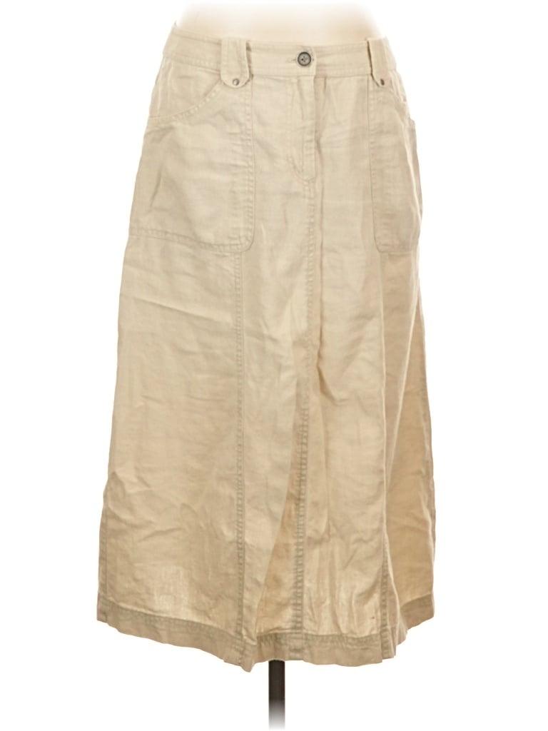 Pre-owned Pendleton Casual Skirt In Tan