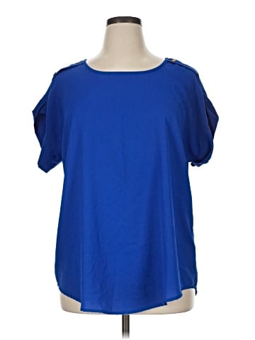 Mileage Short Sleeve Blouse (view 1)