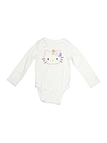 Hello Kitty Long Sleeve Onesie (view 1)