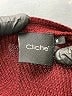 Cliche Burgundy Pullover Sweater Size M - photo 7