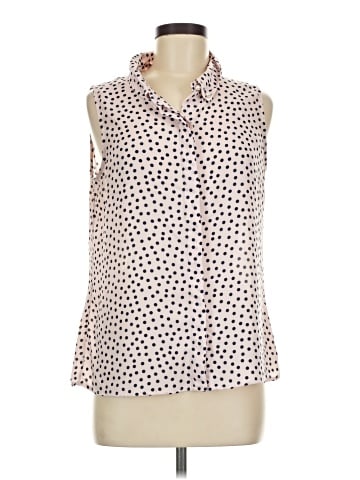 Karl Lagerfeld Paris Sleeveless Blouse (view 1)