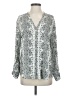 Soft Joie Silver Long Sleeve Blouse Size S - photo 1
