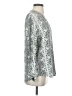 Soft Joie Silver Long Sleeve Blouse Size S - photo 4