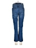 White House Black Market Chevron-herringbone Blue Jeans Size 6 - photo 2