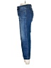 White House Black Market Chevron-herringbone Blue Jeans Size 6 - photo 5