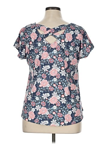 Bobeau Short Sleeve Blouse (view 2)