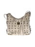 MCM 100% Coated Canvas Ivory Visetos Hobo One size - photo 1