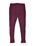 Tea 100% Cotton Solid Burgundy Active Pants Size 10 - photo 2
