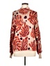 Fate Paisley Orange Pullover Sweater Size L - photo 1