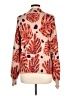 Fate Paisley Orange Pullover Sweater Size L - photo 2