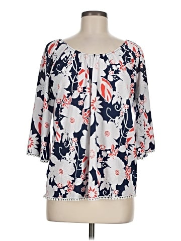 SJS 3/4 Sleeve Blouse (view 1)