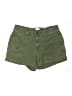 Walmart Solid Green Khaki Shorts Size 12 - photo 1