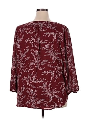 Fun2Fun 3/4 Sleeve Blouse (view 2)