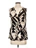 Dana Buchman Brown Sleeveless Blouse Size S - photo 1