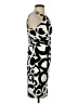 David Meister Graphic Black Cocktail Dress Size 2 - photo 4