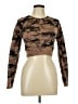 Unbranded Brown Long Sleeve Top Size L - photo 1