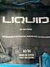 Liquid 100% Polyester Color Block Blue Casual Pants Size M - photo 7