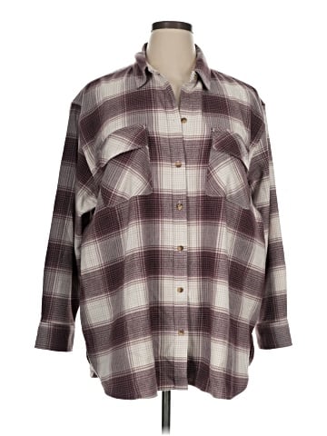 Abercrombie & Fitch 3/4 Sleeve Button-Down Shirt (view 1)