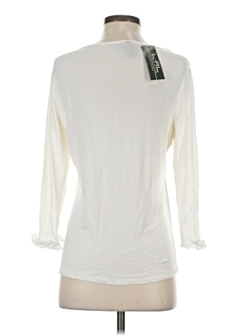 L-RL Lauren Active Ralph Lauren 3/4 Sleeve Top (view 2)