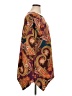 North Style Paisley Burgundy Long Sleeve Top Size 1X - photo 4