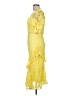 Lulus 100% Polyester Yellow Cocktail Dress Size M - photo 5