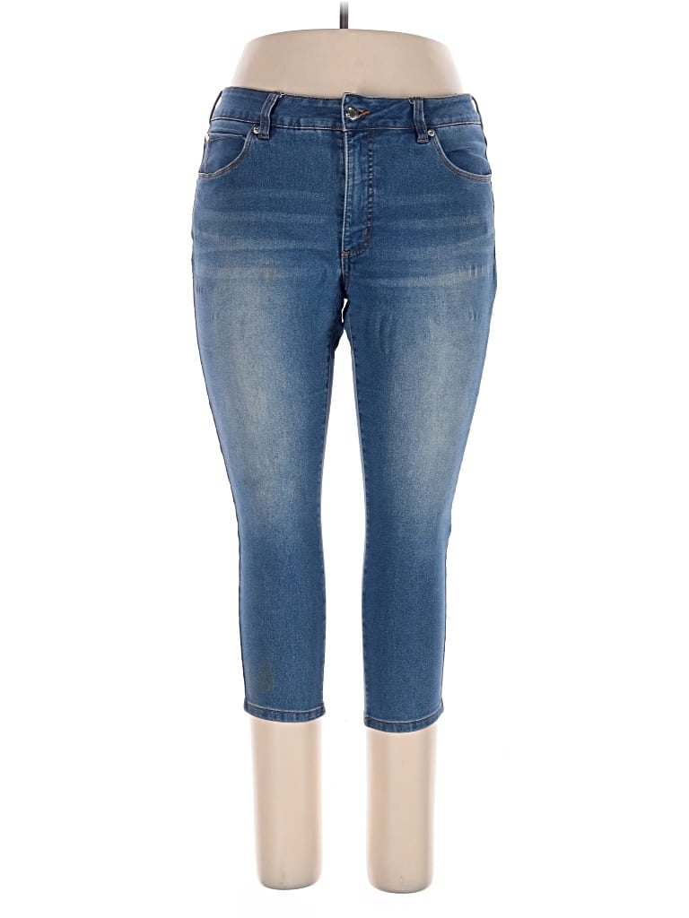 Pre-owned Tahari Jeans In Blue