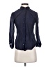 Splendid Blue Long Sleeve Button-Down Shirt Size XS - photo 1