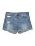 SOFIA Blue Denim Shorts Size 12 - photo 1