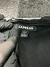 Express 100% Polyester Solid Black Jumpsuit Size 0 (petite) - photo 4