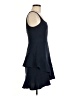 BCBGMAXAZRIA 100% Polyester Solid Blue Cocktail Dress Size 6 - photo 4