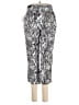 Maurices Print Silver Casual Pants Size S - photo 2
