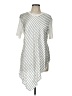 Monse Silver Short Sleeve Top Size L - photo 1
