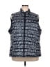 Basic Editions 100% Polyester Blue Vest Size 2X - photo 1