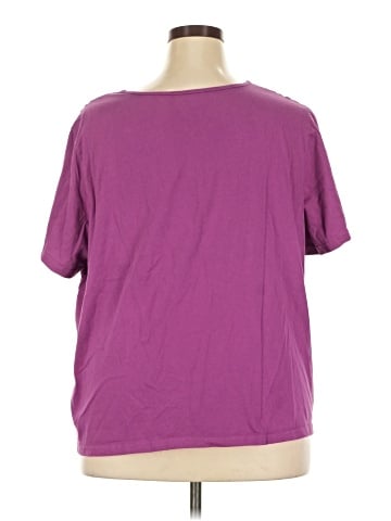 Denim 24/7 Short Sleeve Blouse (view 2)