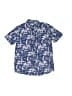Vineyard Vines 100% Cotton Print Blue Short Sleeve Button-Down Shirt Size 18 - photo 1
