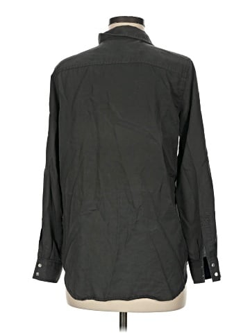 Karl Lagerfeld Paris Long Sleeve Button-Down Shirt (view 2)