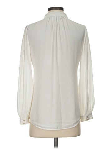 White House Black Market Long Sleeve Blouse (view 2)
