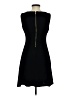 Mango Solid Black Cocktail Dress Size XS - photo 2