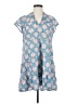 Roberta Roller Rabbit Print Blue Casual Dress Size S - photo 1