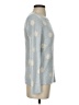 LC Lauren Conrad Polka Dots Silver Pullover Sweater Size XS - photo 4