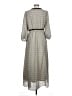 Leon Max 100% Polyester Chevron-herringbone Gray Casual Dress Size L - photo 2