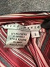 Fred David Stripes Burgundy 3/4 Sleeve Blouse Size S - photo 7