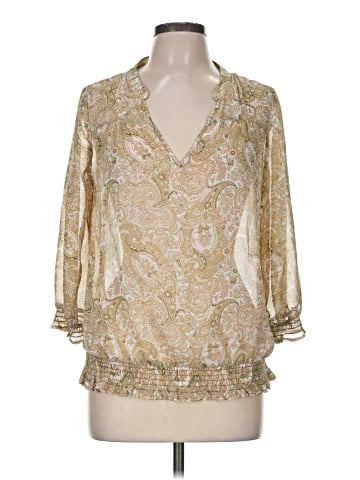 New York & Company 3/4 Sleeve Blouse (view 1)