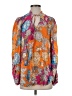 Tolani Orange Long Sleeve Blouse Size S - photo 1