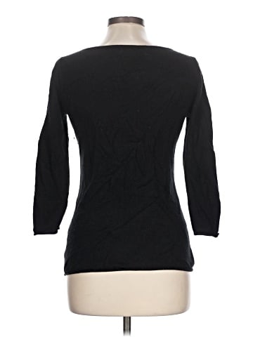 Neiman Marcus Cashmere Pullover Sweater (view 2)
