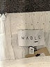 Mable 100% Polyester White Casual Skirt Size M - photo 4