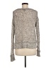 Eileen Fisher 100% Cotton Metallic Gray Pullover Sweater Size M (petite) - photo 2