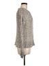 Eileen Fisher 100% Cotton Metallic Gray Pullover Sweater Size M (petite) - photo 4
