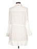 Threads 4 Thought 100% Viscose Ivory 3/4 Sleeve Blouse Size L - photo 2